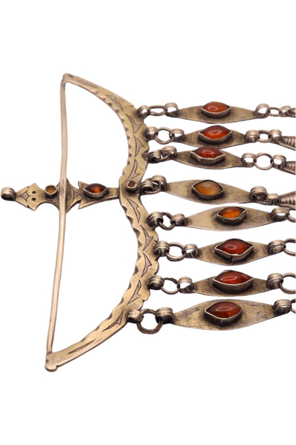 Antique Turkman ornament from Afghanistan. 67 gr. - Image 4