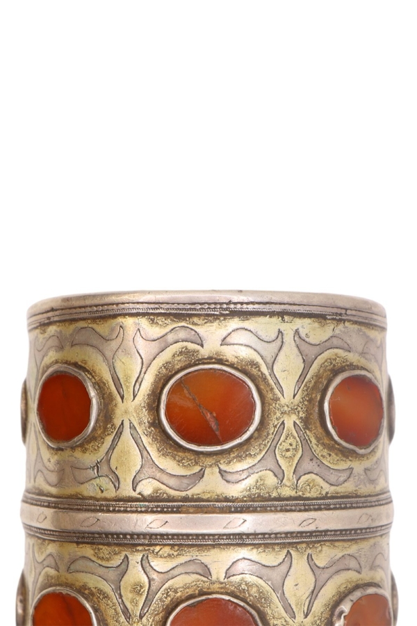 No 10B. Antique Turkman bracelet from Afghanistan. 305 gr. - Image 2