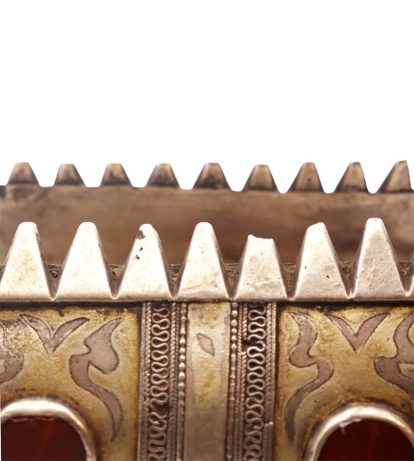 No 12A. Antique Turkman bracelet from Afghanistan. 347 gr. - Image 7