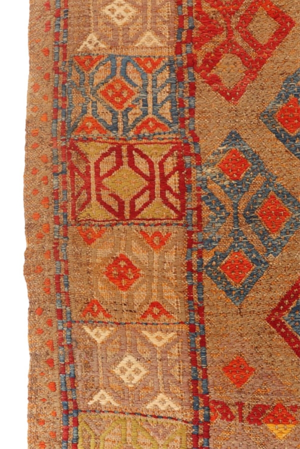 Semi-antique Karapinar kilim from Turkey. 268×165 cms - Image 5