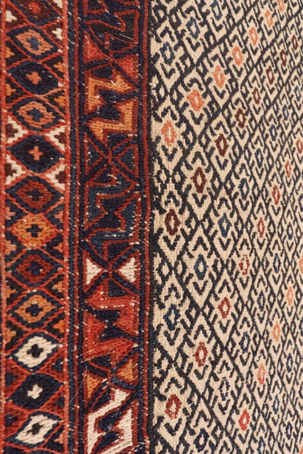 Kilim antiguo árabe Shiraki, Irán. 230x176 cms - Imagen 6
