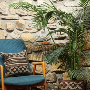 Cojín étnico de kilim, Turquía. 40×40 cms