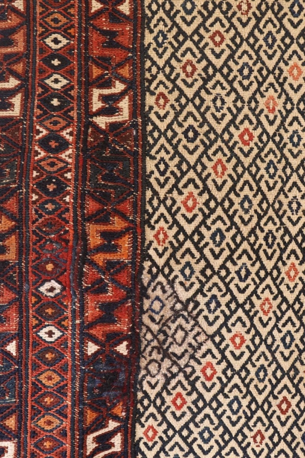 Kilim antiguo árabe Shiraki, Irán. 230x176 cms - Imagen 7