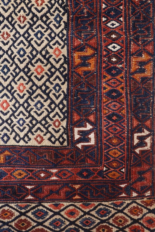 Kilim antiguo árabe Shiraki, Irán. 230x176 cms - Imagen 11