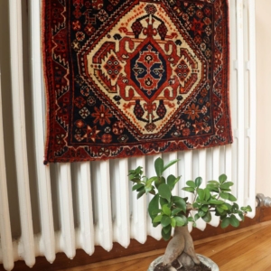 Alforja antigua Qashqai, Irán. 110×60 cms