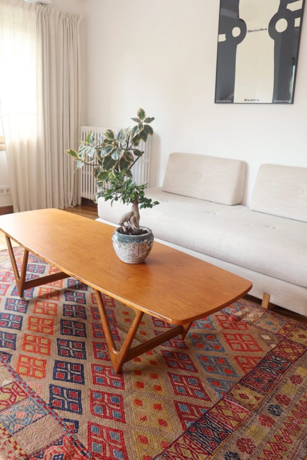 Semi-antique Karapinar kilim from Turkey. 268×165 cms - Image 4