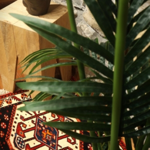 Alfombra vintage Qashqai, Irán. 68×60 cms