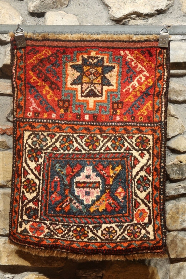 Semi-antique Luri rug from Iran. 72x54 cms - Image 2