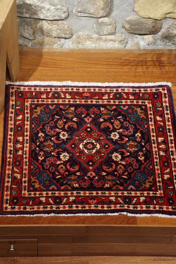 Alfombra vintage Sarugh, Irán. 64×76 cms - Imagen 3