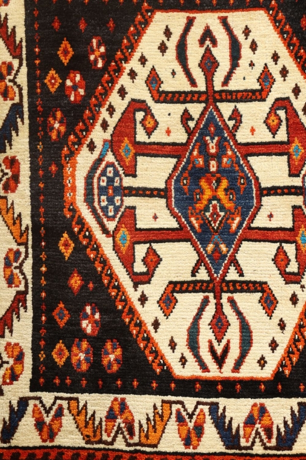Alfombra vintage Qashqai, Irán. 68×60 cms - Imagen 4