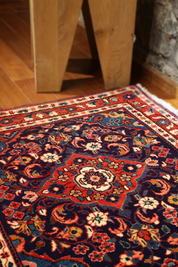 Alfombra vintage Sarugh, Irán. 64×76 cms - Imagen 4