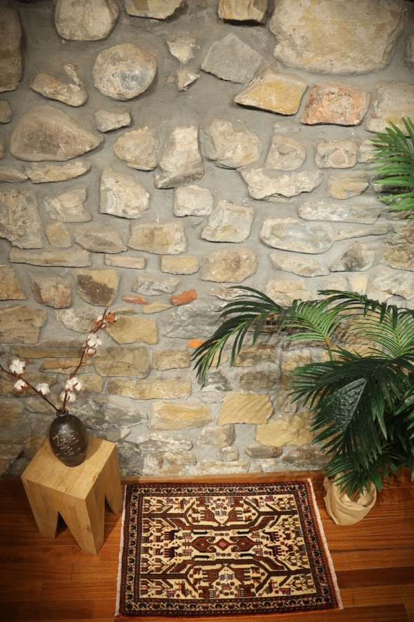 Alfombra vintage Afshar, Irán. 88×63 cms - Imagen 5