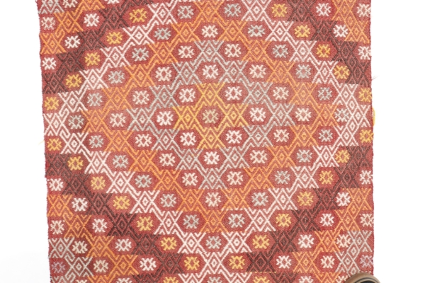 Kilim semi antiguo de Sivas, Turquía. 310x70 cms - Imagen 6