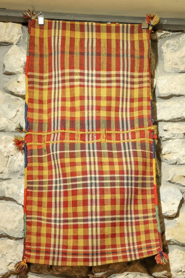 Alforja antigua QashqaI, Irán, 106x56 cms - Imagen 2