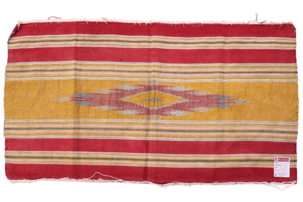 Antique Aleppo silk textile from Syria. - Image 4