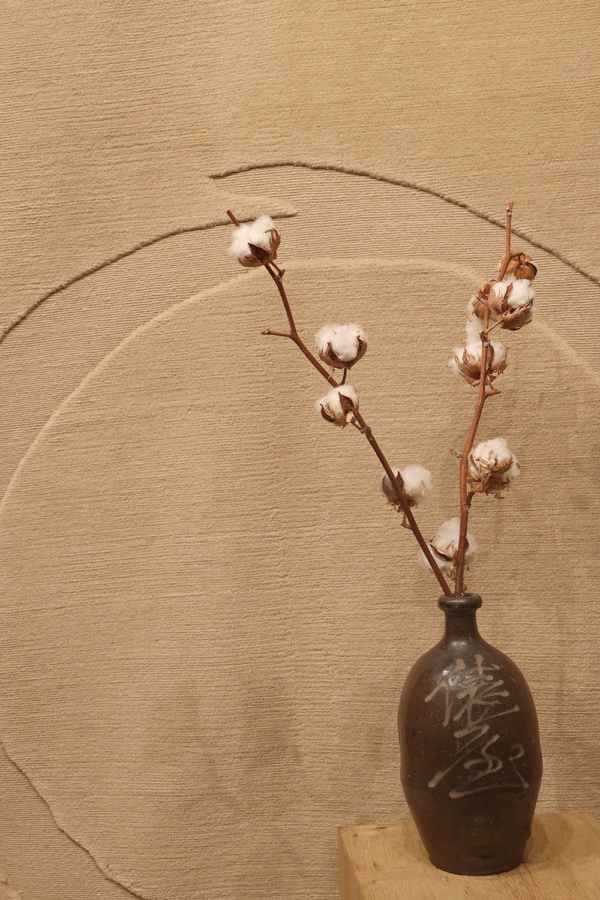 "Round Tao" rug from Nepal. 200 cms diameter. - Image 2