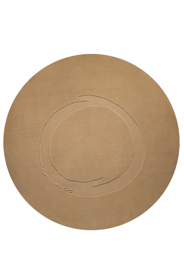 "Round Tao" rug from Nepal. 200 cms diameter. - Image 7