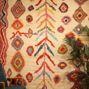 Alfombra tülü, Turquía. 355x242 cms