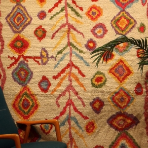 Alfombra tülü, Turquía. 233x168 cms