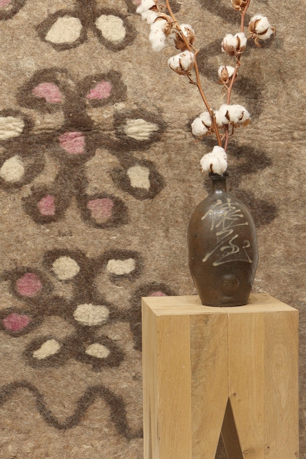 Baluch felt from Afghanistan. 163x109 cms