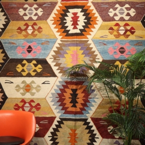 Kilim de Konya, Turquía. 351x257 cms