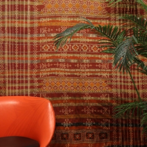 Semi-antique Baluch kilim from Afghanistan. 302x135 cms