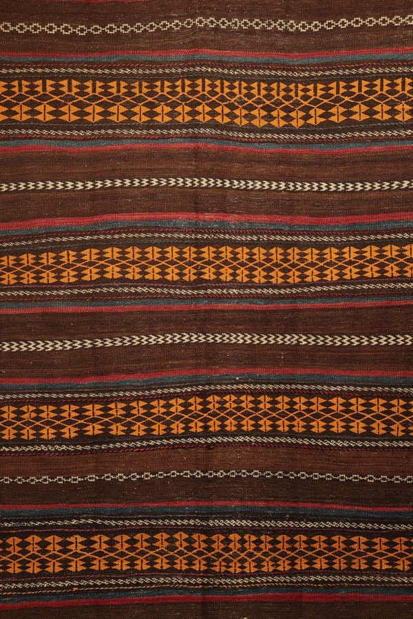 Semi-antique Baluch kilim from Afghanistan. 333x148 cms - Image 3
