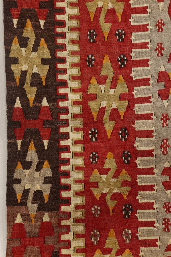 Kilim semi antiguo de Esme, Turquía. 317x160 cms - Imagen 4