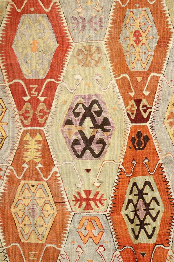 Semi-antique Barak kilim from Turkey. 283x155 cms - Image 4