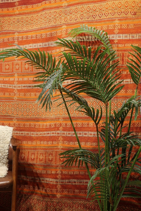 Semi-antique Baluch kilim from Afghanistan. 239x132 cms - Image 5