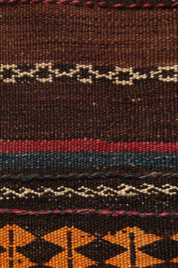 Semi-antique Baluch kilim from Afghanistan. 333x148 cms - Image 4