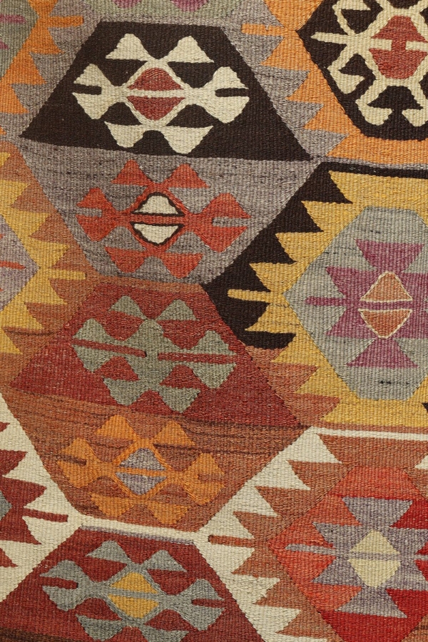 Semi-antique kilim from Tavas, Turkey. 290×172 cms - Image 5