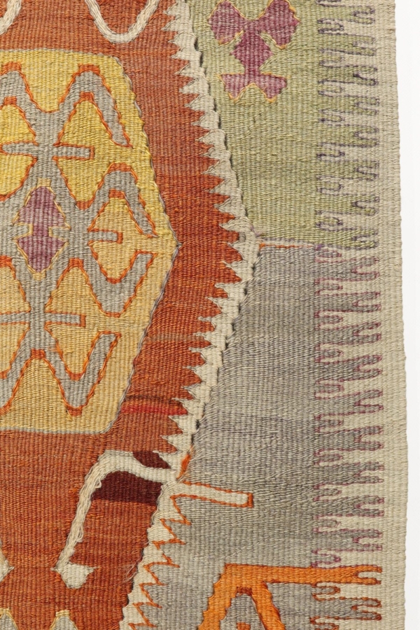 Semi-antique Barak kilim from Turkey. 283x155 cms - Image 6