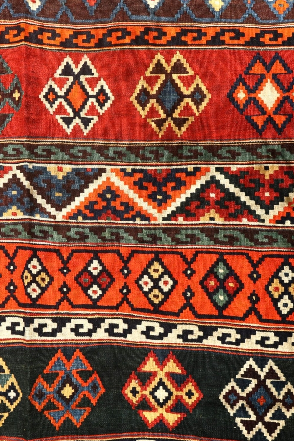Semi-antique kilim Qashqai from Iran. 291×160 cms - Image 6