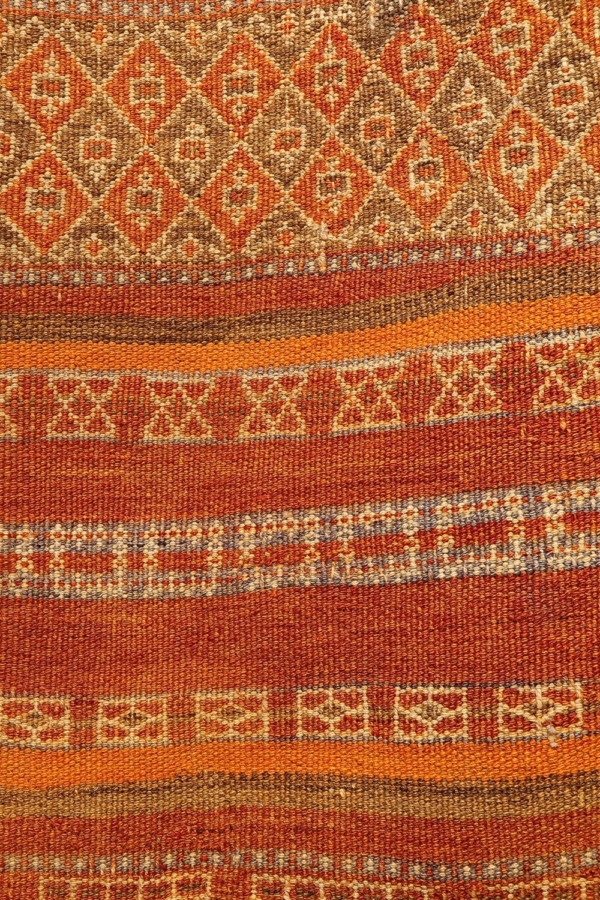 Semi-antique Baluch kilim from Afghanistan. 239x132 cms - Image 7