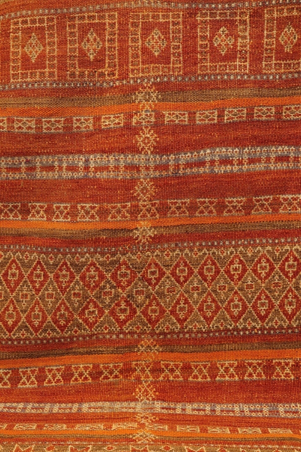 Semi-antique Baluch kilim from Afghanistan. 239x132 cms - Image 9