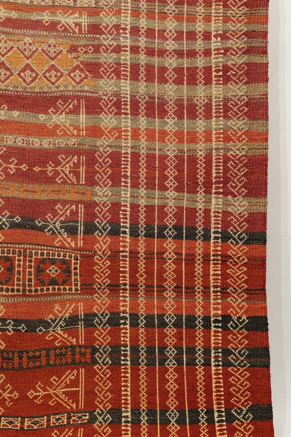 Kilim semi antiguo Baluch de Afganistán. 302x135 cms - Imagen 8