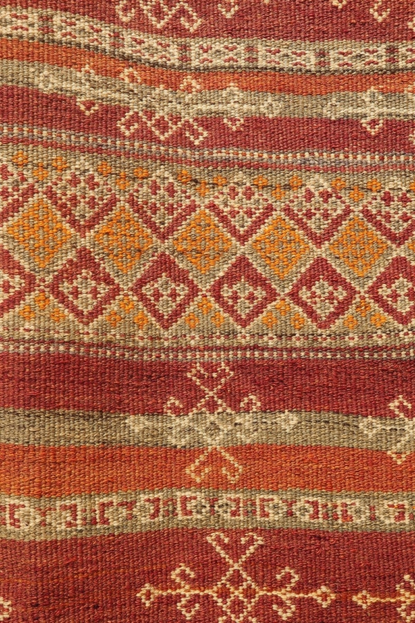 Kilim semi antiguo Baluch de Afganistán. 302x135 cms - Imagen 9