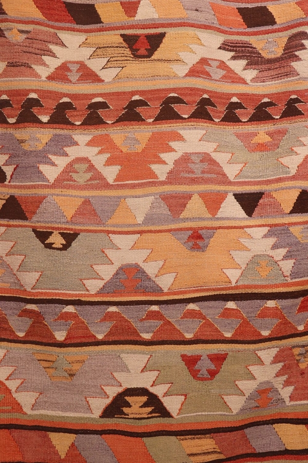 Kilim vintage de Afyon, Turquía. 265x92 cms - Imagen 10