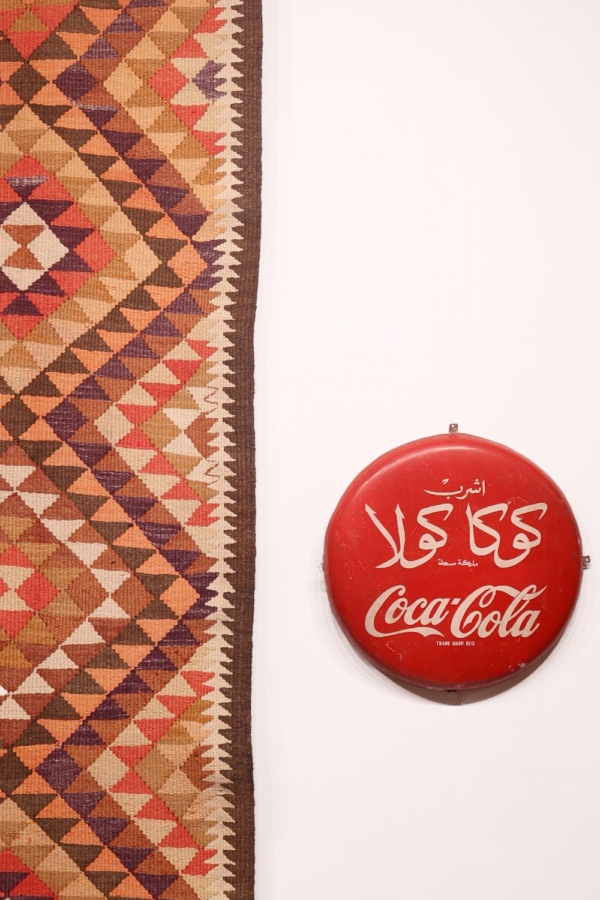 Kilim vintage Herki kurdo, Irak. 366x80 cms - Imagen 6