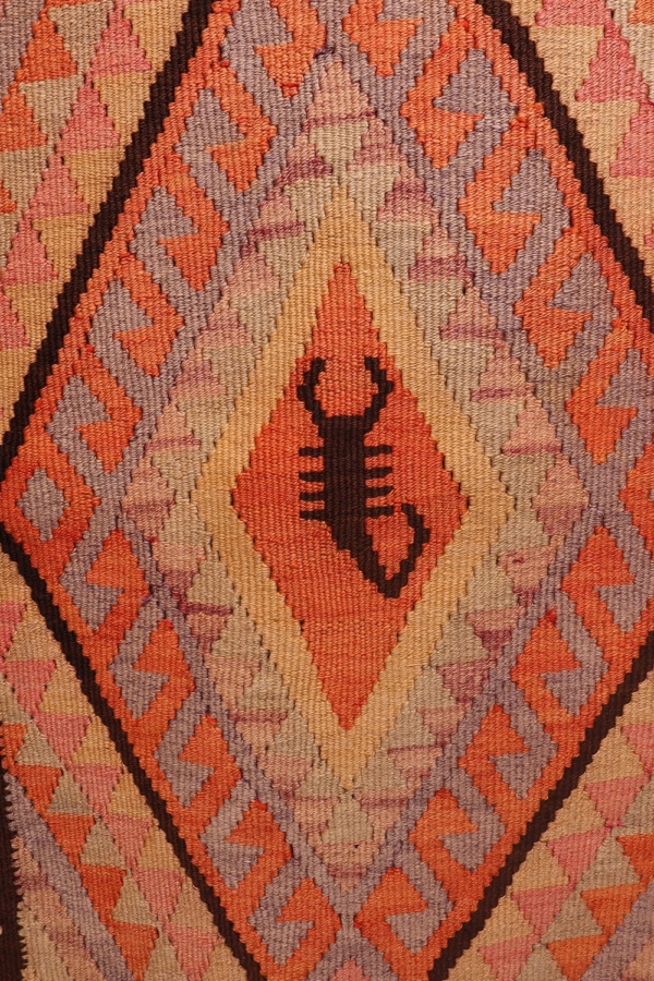 Kilim vintage Herkki, Irak. 344x87 cms - Imagen 3