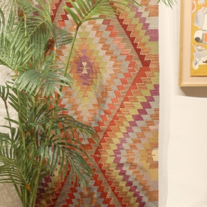 Vintage Salihi kilim from Turkey. 232x84 cms