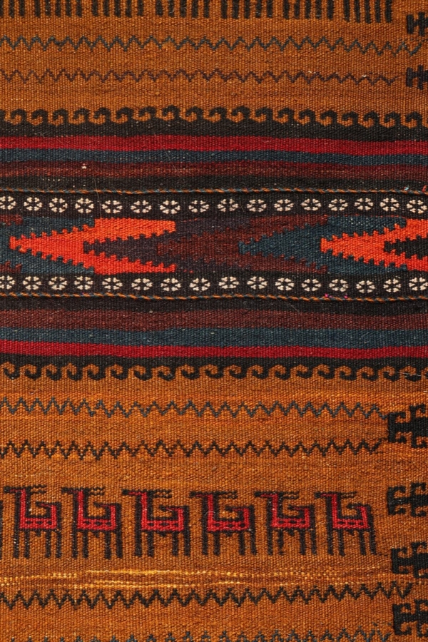Semi-antique Baluch kilim from Afghanistan. 186x66 cms - Image 6