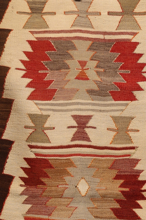 Kilim vintage de Mut, Turquía. 171x79 cms - Imagen 3