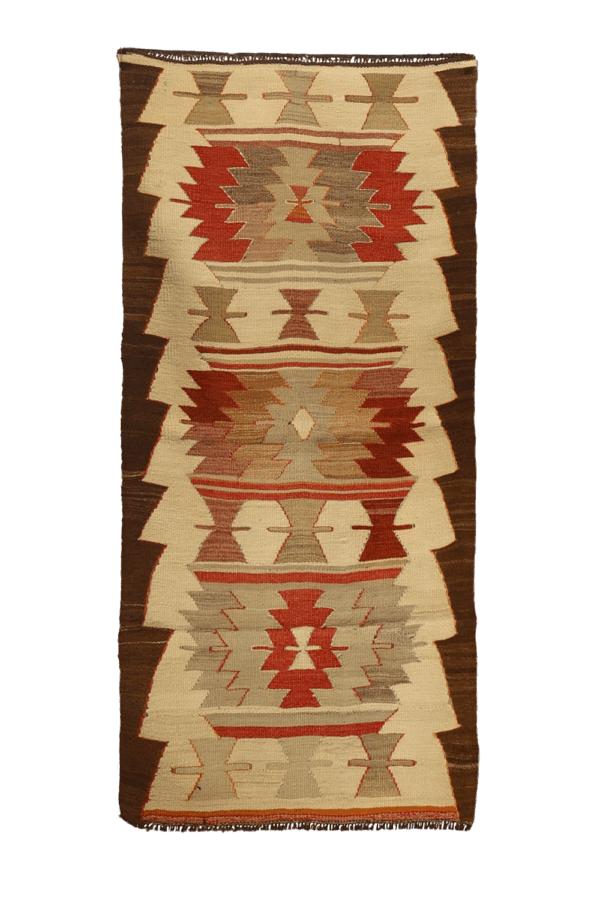 Kilim vintage de Mut, Turquía. 171x79 cms - Imagen 8