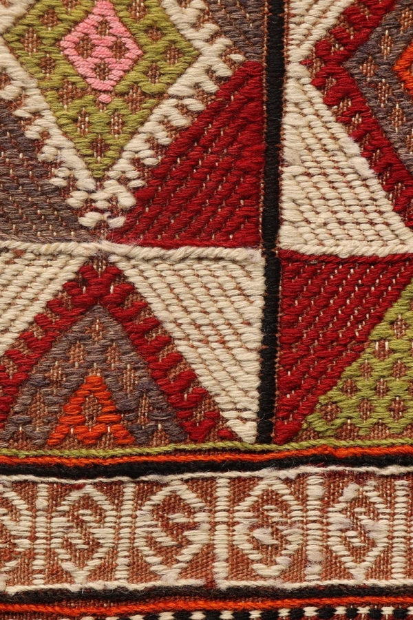Semi-antique Kozak kilim from Turkey. 210x82 cms - Image 5