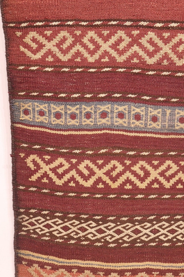 Antique Aimaq Baluch kilim from Afghanistan. 245x80 cms - Image 5