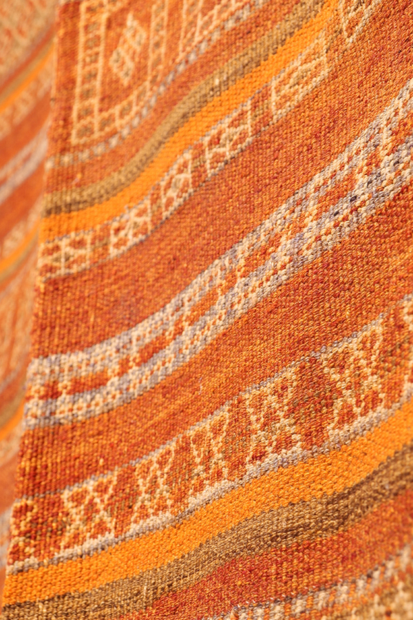 Semi-antique Baluch kilim from Afghanistan. 239x132 cms - Image 11