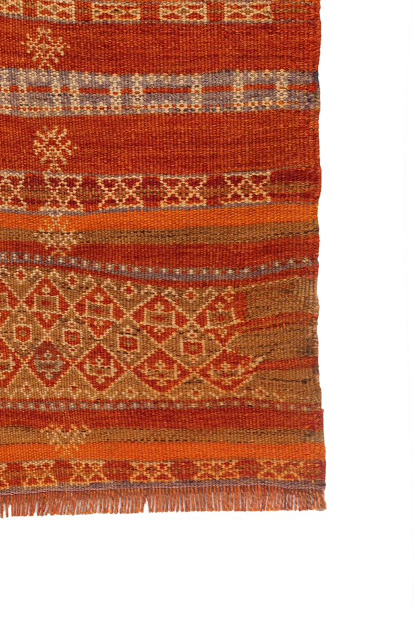 Semi-antique Baluch kilim from Afghanistan. 239x132 cms - Image 10