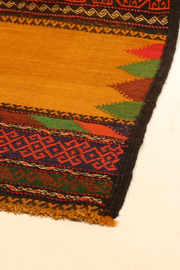 Kilim semi antiguo Baluch, Afganistán. 228x75 cms - Imagen 3